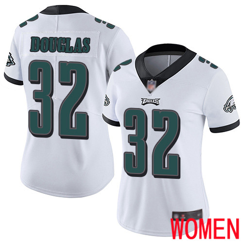 Women Philadelphia Eagles #32 Rasul Douglas White Vapor Untouchable NFL Jersey Limited Player Football